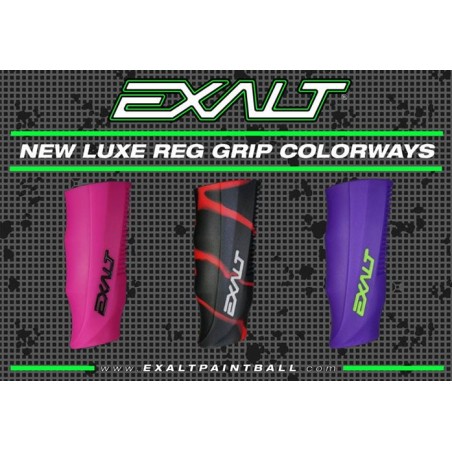 GRIP RÉGULATEUR EXALT POUR DLX LUXE SWIRL NOIR/ROUGE