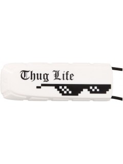 BOUCHON DE CANON EXALT BAYONET THUG LIFE BLANC/NOIR