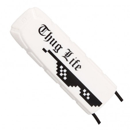 BOUCHON DE CANON EXALT BAYONET THUG LIFE BLANC/NOIR