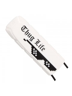 BOUCHON DE CANON EXALT BAYONET THUG LIFE BLANC/NOIR