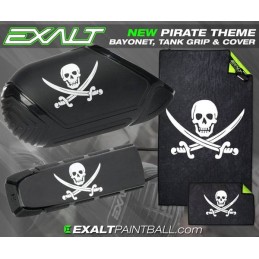 BOUCHON DE CANON EXALT BAYONET PIRATE JOLLY ROGER NOIR