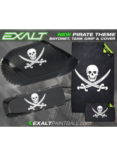 BOUCHON DE CANON EXALT BAYONET PIRATE JOLLY ROGER NOIR