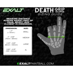 GANTS EXALT DEATH GRIP NOIR