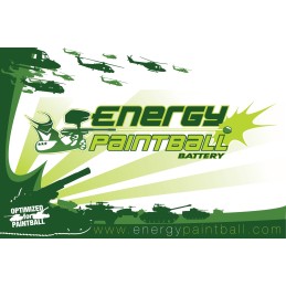 PILES ENERGY PAINTBALL ALKALINE 1,5V LR6 AA (X4)