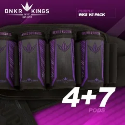 HARNAIS BUNKER KINGS SUPREME V5 WKS SANS STRAP 4+7 VIOLET