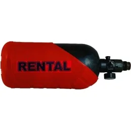 HOUSSE BOUTEILLE ALUMINIUM EXALT RENTAL 0.8L/48ci ROUGE