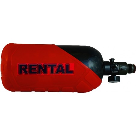 HOUSSE BOUTEILLE ALUMINIUM EXALT RENTAL 0.8L/48ci ROUGE