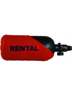 HOUSSE BOUTEILLE ALUMINIUM EXALT RENTAL 0.8L/48ci ROUGE