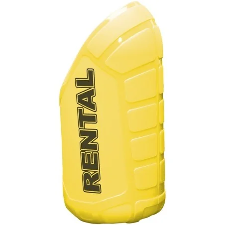 HOUSSE BOUTEILLE ALUMINIUM EXALT RENTAL 0.8L/48ci JAUNE