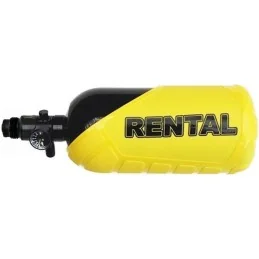 HOUSSE BOUTEILLE ALUMINIUM EXALT RENTAL 0.8L/48ci JAUNE