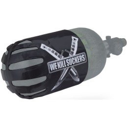 GRIP DE BOUTEILLE BUNKER KINGS KNUCKLE BUTT WKS KNIFE NOIR