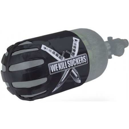 GRIP DE BOUTEILLE BUNKER KINGS KNUCKLE BUTT WKS KNIFE NOIR