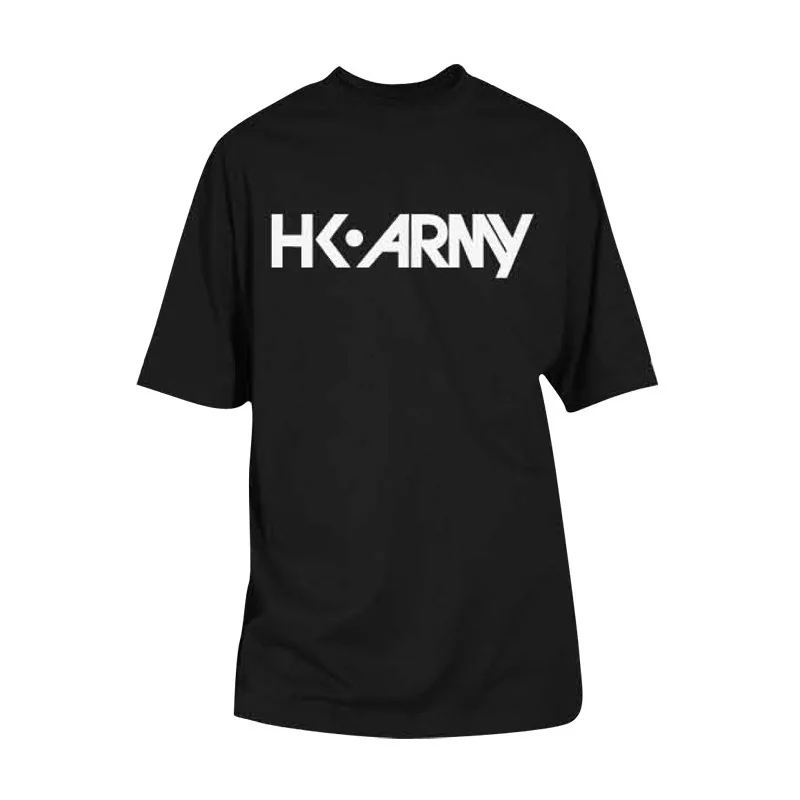 T-SHIRT HK TYPEFACE NOIR