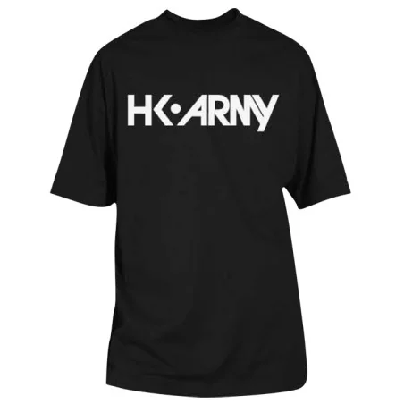 T-SHIRT HK TYPEFACE NOIR