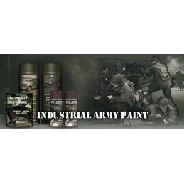 BOMBE PEINTURE MILITAIRE FOSCO FLAT BLACK (150ml)