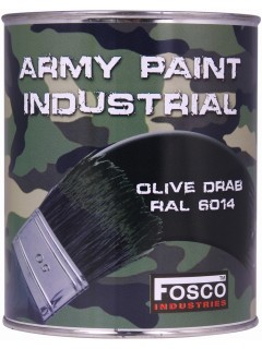 PEINTURE MILITAIRE FOSCO OLIVE DRAB (pot 1L)