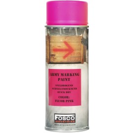 PEINTURE DE MARQUAGE FOSCO FLUO ROSE (bombe 400ml)