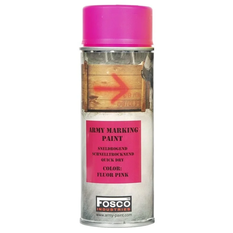 PEINTURE DE MARQUAGE FOSCO FLUO ROSE (bombe 400ml)