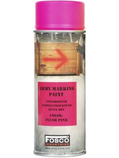 PEINTURE DE MARQUAGE FOSCO FLUO ROSE (bombe 400ml)