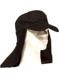 CASQUETTE FOSTEX + PROTECTION DE NUQUE NOIRE