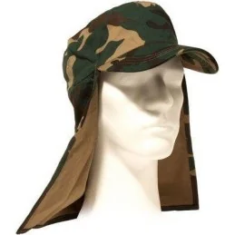 CASQUETTE FOSTEX + PROTECTION DE NUQUE WOODLAND