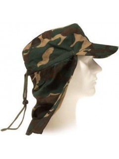 CASQUETTE FOSTEX + PROTECTION DE NUQUE WOODLAND