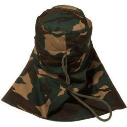 CASQUETTE FOSTEX + PROTECTION DE NUQUE WOODLAND