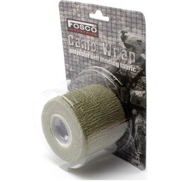 BANDE CAMOUFLAGE EXTENSIBLE FOSCO VERT