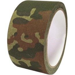 RUBAN ADHÉSIF TEXTILE CAMOUFLAGE FLECKTARN (5cm x 5m)