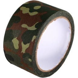 RUBAN ADHÉSIF TEXTILE CAMOUFLAGE FLECKTARN (5cm x 5m)