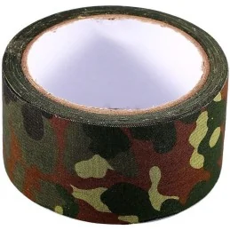 RUBAN ADHÉSIF TEXTILE CAMOUFLAGE FLECKTARN (5cm x 5m)