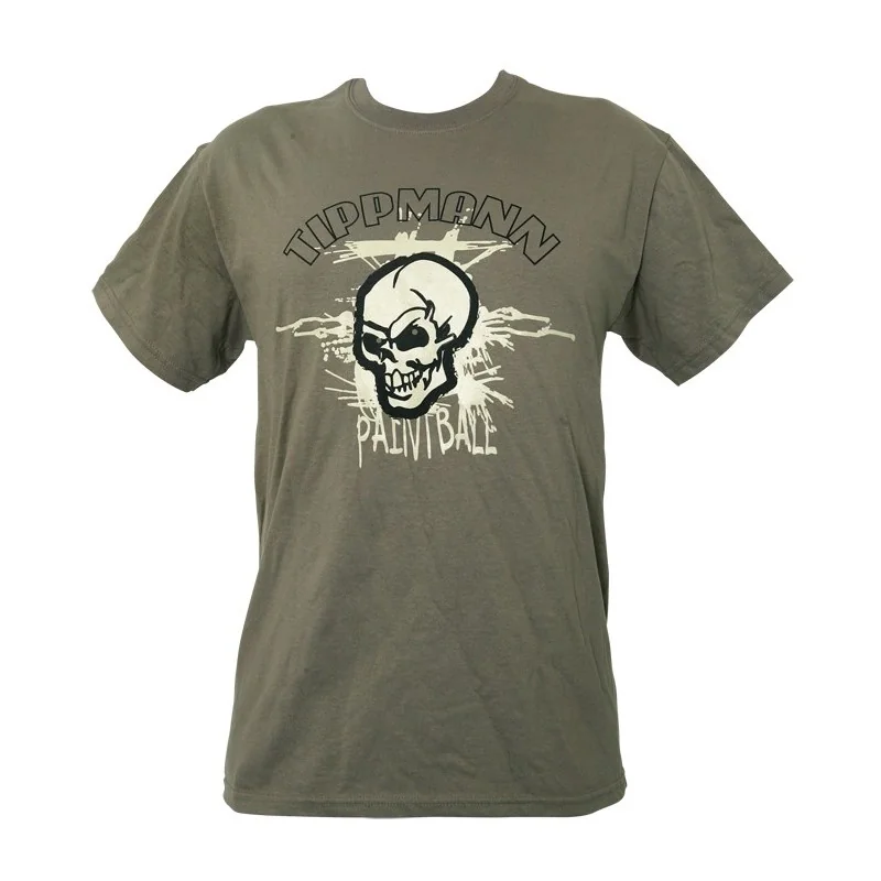 T-SHIRT TIPPMANN SKULL PRAIRIE DUST