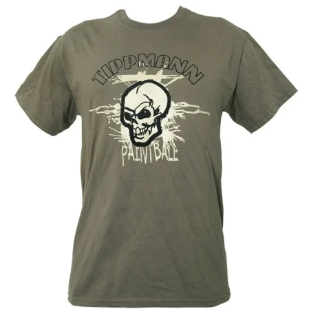 T-SHIRT TIPPMANN SKULL PRAIRIE DUST