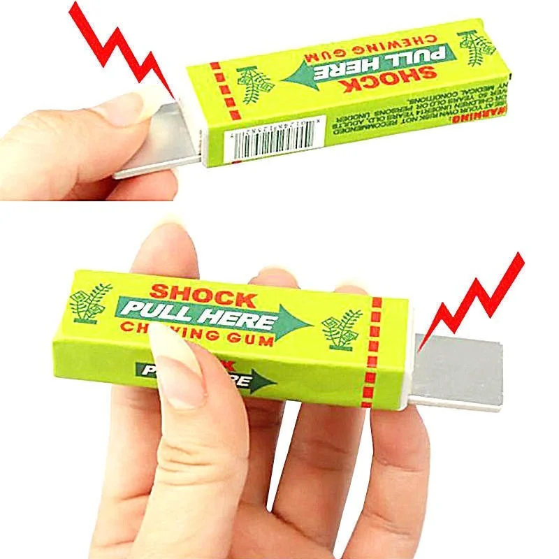 FAUX PAQUET DE CHEWING-GUM À DÉCHARGE ÉLECTRIQUE