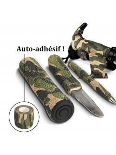 RUBAN CAMOUFLAGE EXTENSIBLE AUTO-ADHÉSIF JUNGLE