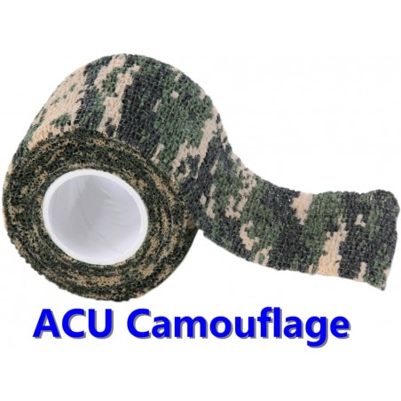 RUBAN CAMOUFLAGE EXTENSIBLE AUTO-ADHÉSIF ACU