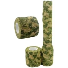 RUBAN CAMOUFLAGE EXTENSIBLE AUTO-ADHÉSIF GRASS GREEN