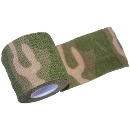 RUBAN CAMOUFLAGE EXTENSIBLE AUTO-ADHÉSIF LIGHT GREEN