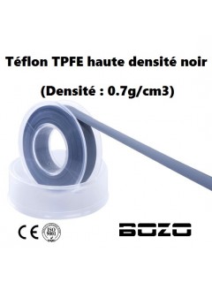 ROULEAU TÉFLON HAUTE DENSITÉ BOZO NOIR