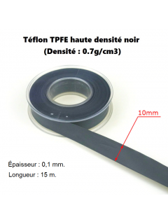 ROULEAU TÉFLON HAUTE DENSITÉ BOZO NOIR