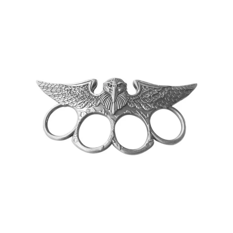 POING AMÉRICAIN MÉTAL EAGLE LIGHT ARGENT