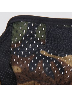 GANTS DE TIR SPORT CAMOUFLAGE WOODLAND (découpe 3 doigts)