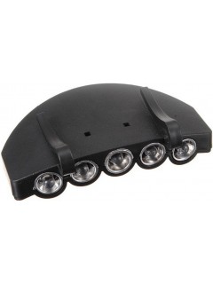 LAMPE À CLIP 5 LED POUR VISIÈRE/CASQUETTE NOIR