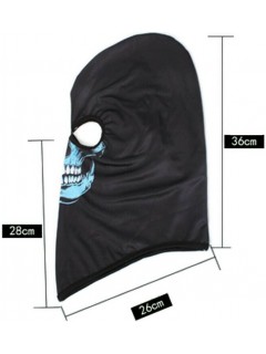 CAGOULE POLYESTER 2 TROUS SKULL BLEU