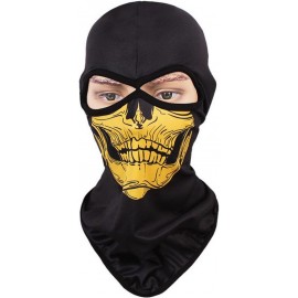 CAGOULE POLYESTER 2 TROUS SKULL JAUNE