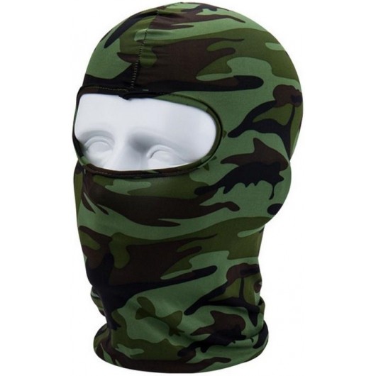 CAGOULE MULTIFONCTION LYCRA 1 TROU CAMOUFLAGE JUNGLE