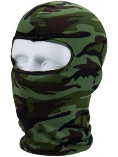 CAGOULE MULTIFONCTION LYCRA 1 TROU CAMOUFLAGE JUNGLE