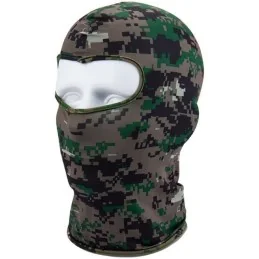 CAGOULE MULTIFONCTION LYCRA 1 TROU CAMOUFLAGE DIGITAL