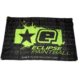 BANNIÈRE PLANET ECLIPSE TISSU NOIR/VERT