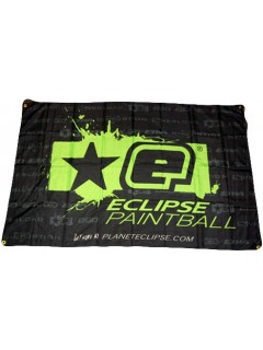 BANNIÈRE PLANET ECLIPSE TISSU NOIR/VERT